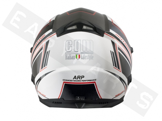 Helm integraal CGM 305G Stoccarda rood glans